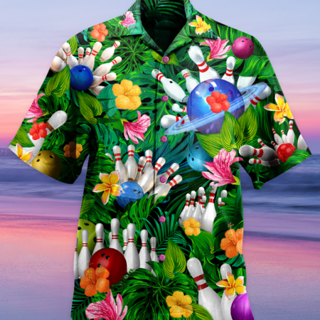 Bowling What Happens At Bowling - Hawaiian Shirt - Owl Ohh - Owl Ohh