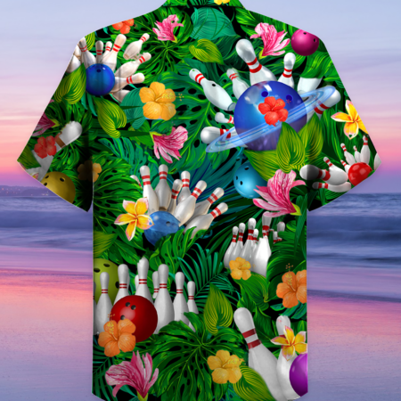 Bowling What Happens At Bowling - Hawaiian Shirt - Owl Ohh - Owl Ohh