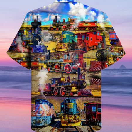 Train It's Better To Travel Well Than To Arrive - Hawaiian Shirt - Owl Ohh - Owl Ohh