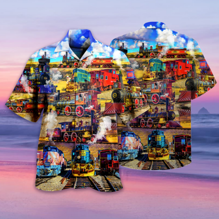 Train It's Better To Travel Well Than To Arrive - Hawaiian Shirt - Owl Ohh - Owl Ohh