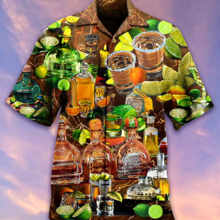 Wine When Life Gives You A Lemon Grab TQL & Salt - Hawaiian Shirt - Owl Ohh - Owl Ohh