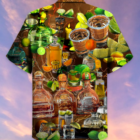 Wine When Life Gives You A Lemon Grab TQL & Salt - Hawaiian Shirt - Owl Ohh - Owl Ohh