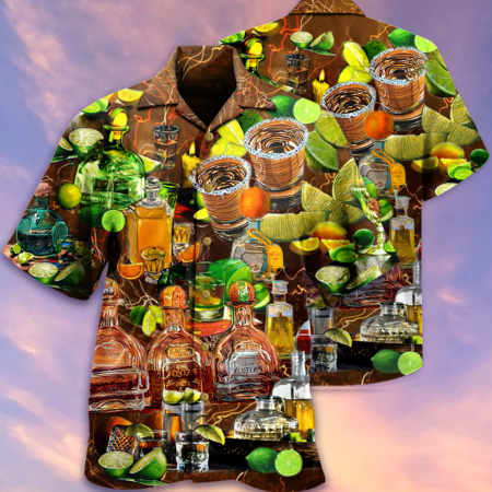 Wine When Life Gives You A Lemon Grab TQL & Salt - Hawaiian Shirt - Owl Ohh - Owl Ohh