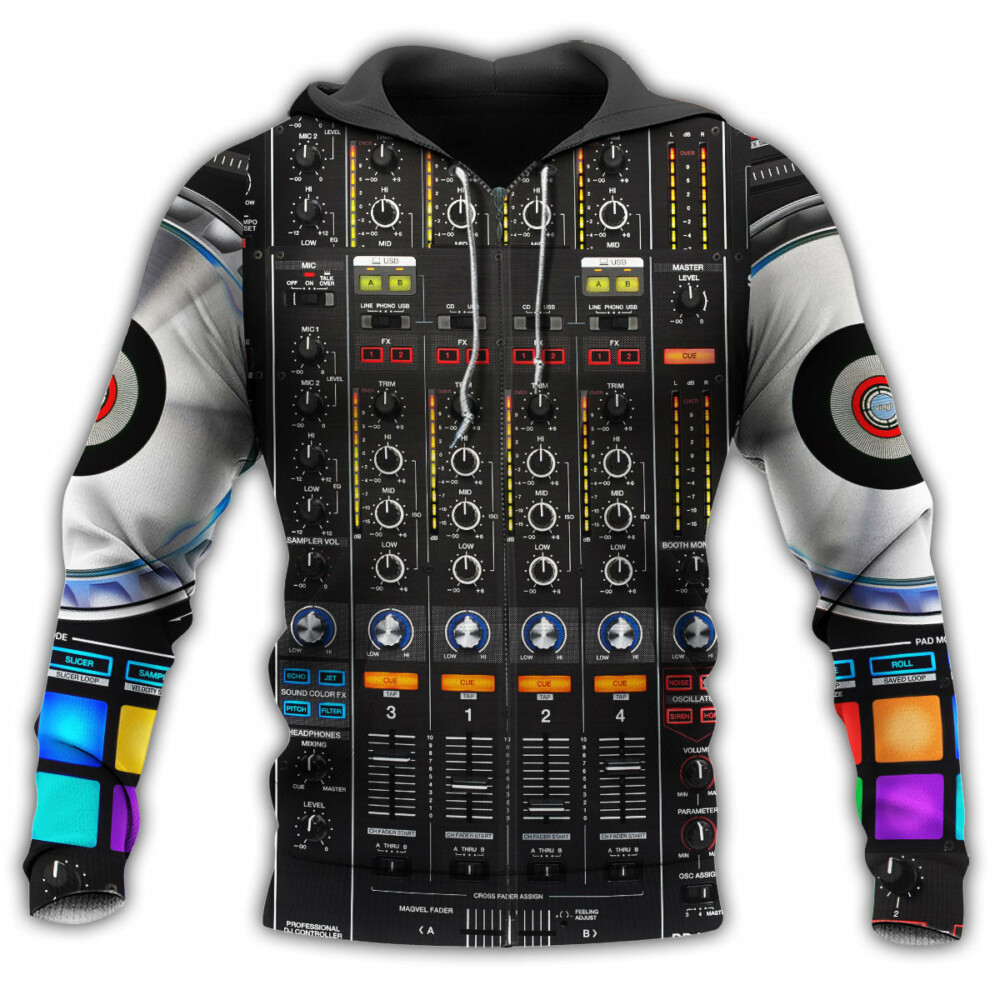 DJ Music Studio - Hoodie - Owl Ohh - Owl Ohh