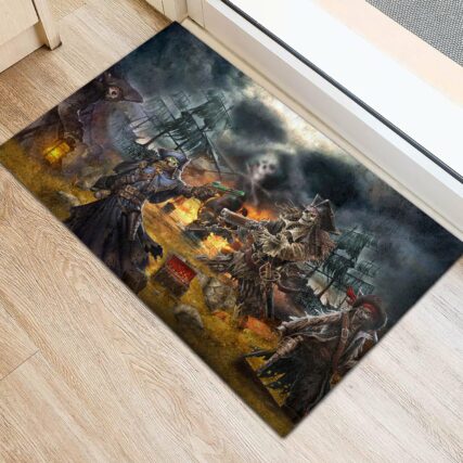 Skull Hunting Treasure Journey - Doormat - Owl Ohh - Owl Ohh