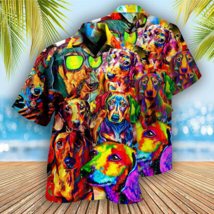 Dachshund Dogs Is Better With A Dachshund - Hawaiian Shirt - Owl Ohh - Owl Ohh