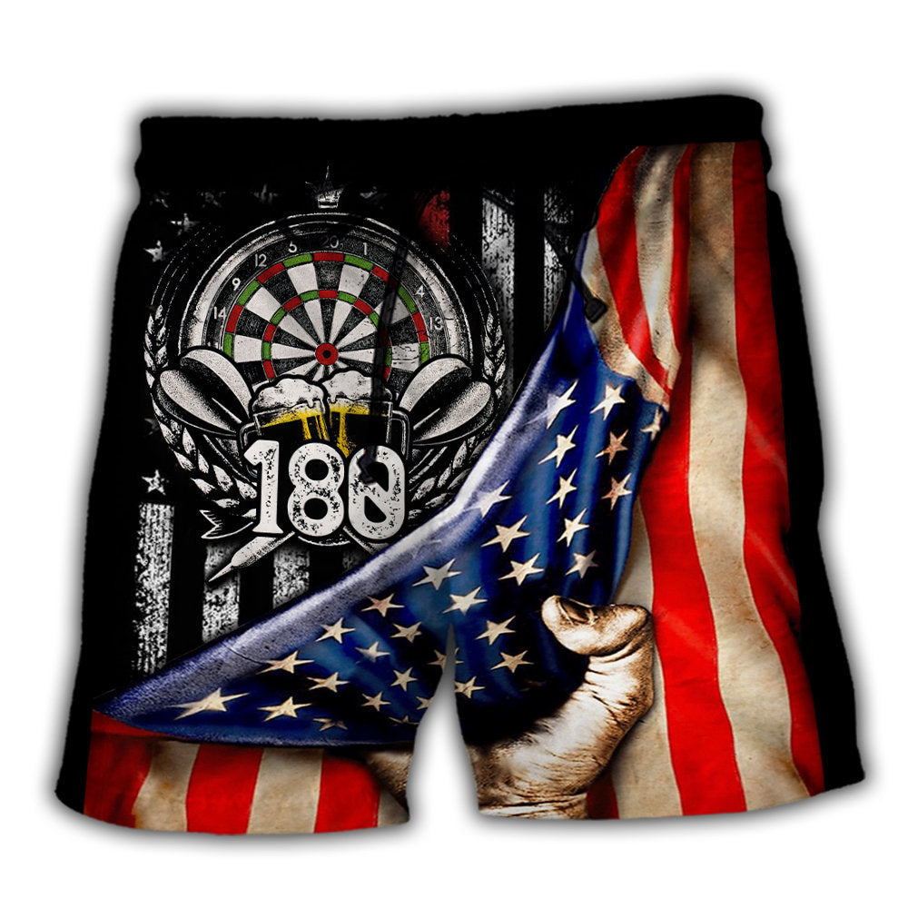 Darts Independence Day - Beach Short - Owl Ohh - Owl Ohh