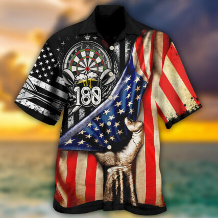 Darts Independence Day - Hawaiian Shirt - Owl Ohh - Owl Ohh