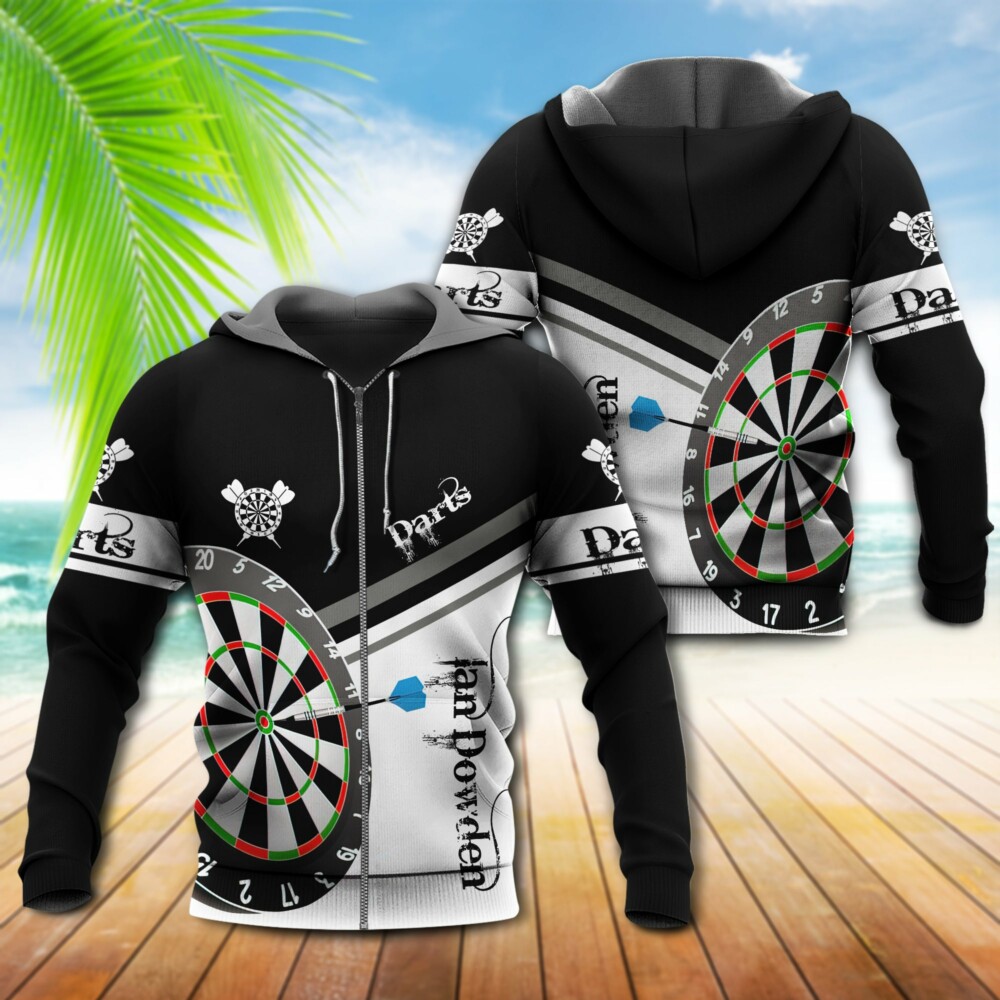 Darts Bring It On Personalized - Hoodie - Owl Ohh - Owl Ohh