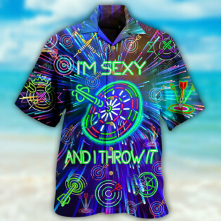 Darts I'm Sexy And I Throw It - Hawaiian Shirt - Owl Ohh - Owl Ohh