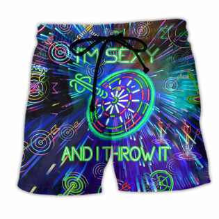 Darts I'm Sexy And I Throw It Cool Style - Beach Short - Owl Ohh - Owl Ohh