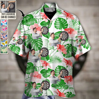 Whatever You Want Tropical Custom Photo - Hawaiian Shirt - Personalized Photo Gifts-Owl Ohh
