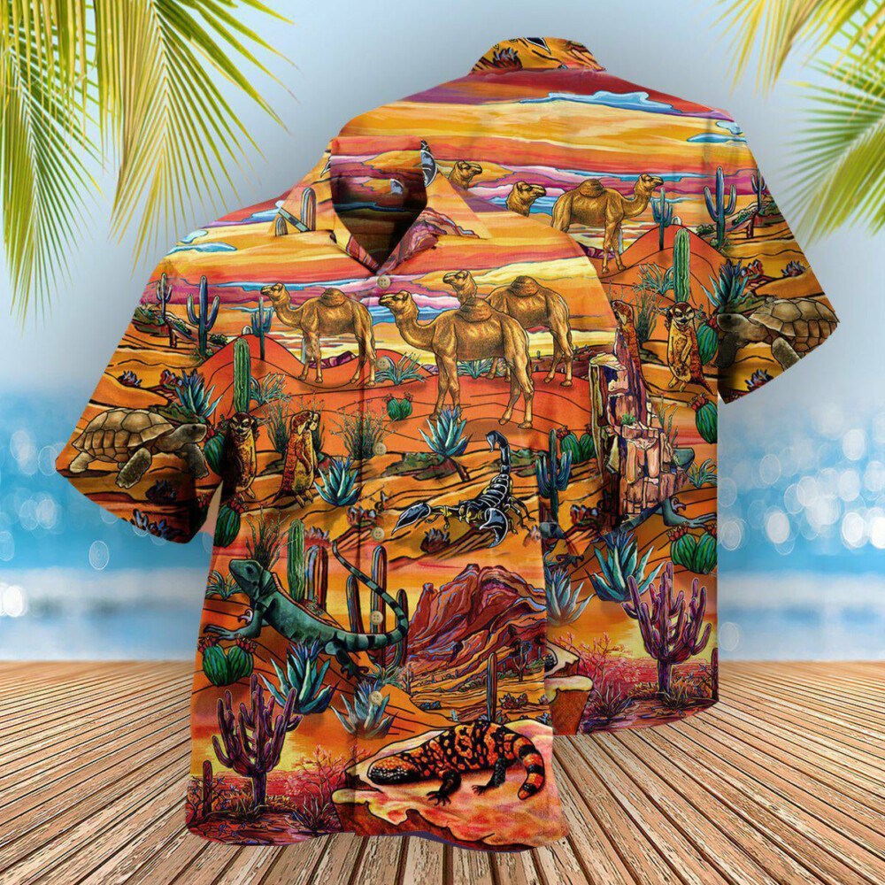 Desert Where Life Begins - Hawaiian Shirt - Owl Ohh - Owl Ohh