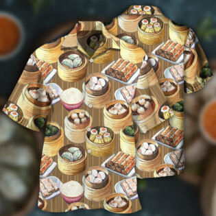 Food Delicious Dimsum Meal - Hawaiian Shirt - Owl Ohh - Owl Ohh