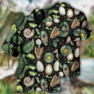 Dinosaur Amazing Pieces - Hawaiian Shirt - Owl Ohh - Owl Ohh