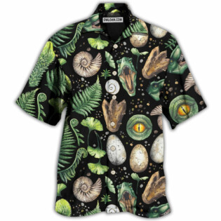 Dinosaur Amazing Pieces - Hawaiian Shirt - Owl Ohh - Owl Ohh