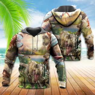 Dinosaur I Am Roarsome Dinosaur World - Hoodie - Owl Ohh - Owl Ohh