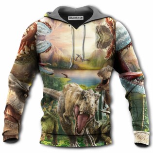 Dinosaur I Am Roarsome Dinosaur World - Hoodie - Owl Ohh - Owl Ohh