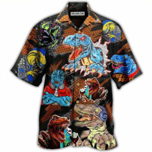 Dinosaur Roar Means I Love You - Hawaiian Shirt - Owl Ohh - Owl Ohh
