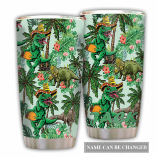 Dinosaurs Funny Personalized - Tumbler - Owl Ohh - Owl Ohh