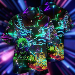 DJ Stunning Color Music - Hawaiian Shirt - Owl Ohh - Owl Ohh