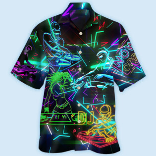 DJ Stunning Color Music - Hawaiian Shirt - Owl Ohh - Owl Ohh