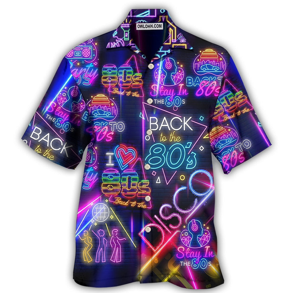 Disco To The Disco Music Love - Hawaiian Shirt - Owl Ohh - Owl Ohh