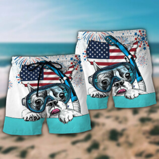 Diving Independence Day America - Beach Short - Owl Ohh - Owl Ohh