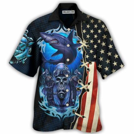 Diving Independence Day - Hawaiian Shirt - Owl Ohh - Owl Ohh
