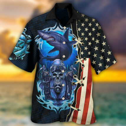 Diving Independence Day - Hawaiian Shirt - Owl Ohh - Owl Ohh