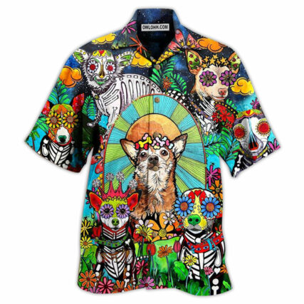 Chihuahua Dog All You Need Is Love And A Chihuahua - Hawaiian Shirt - Owl Ohh - Owl Ohh
