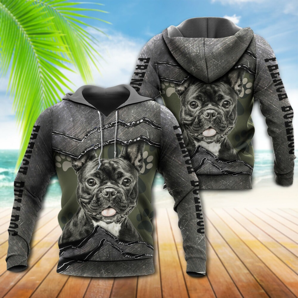 Dog French Bulldog Is My Friend - Hoodie - Owl Ohh - Owl Ohh
