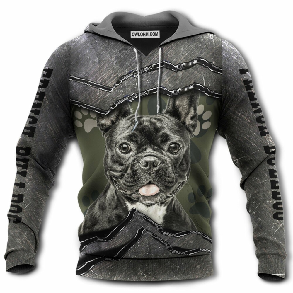 Dog French Bulldog Is My Friend - Hoodie - Owl Ohh - Owl Ohh