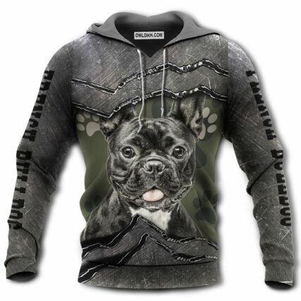 Dog French Bulldog Is My Friend - Hoodie - Owl Ohh - Owl Ohh