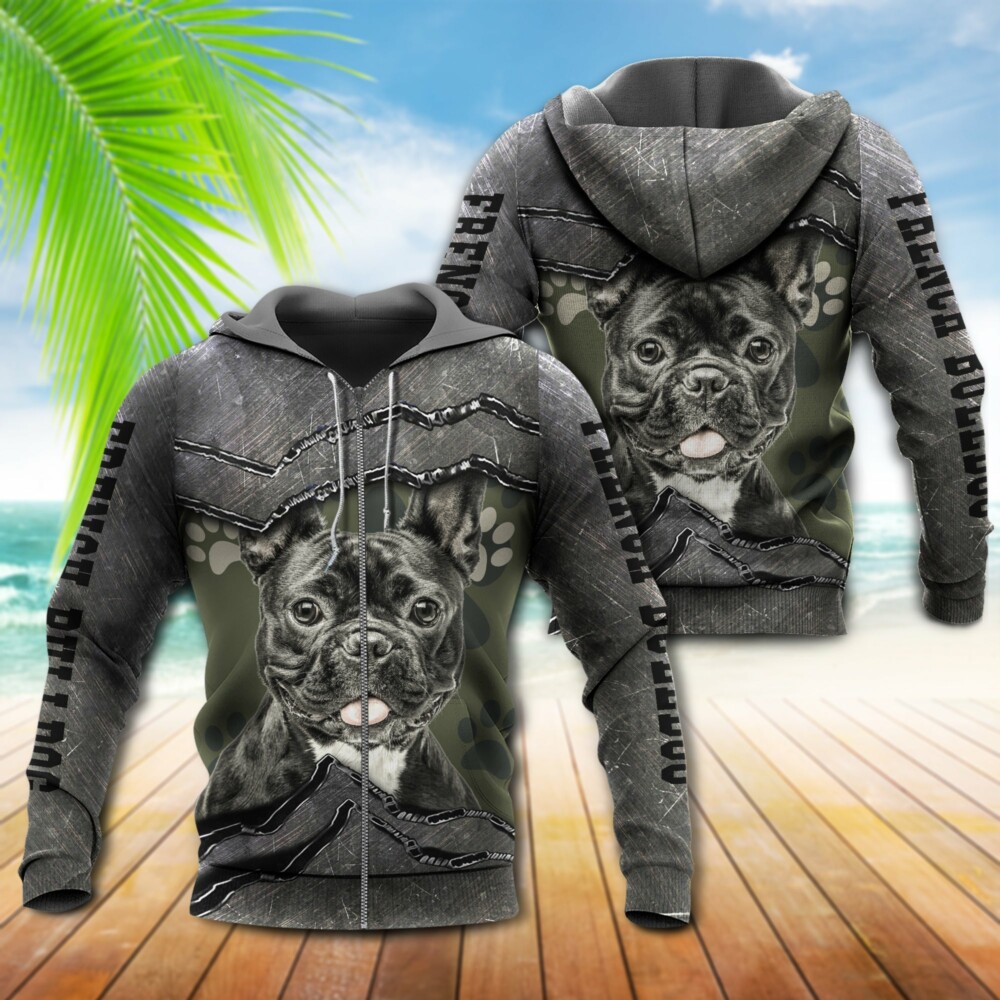 Dog French Bulldog Is My Friend - Hoodie - Owl Ohh - Owl Ohh