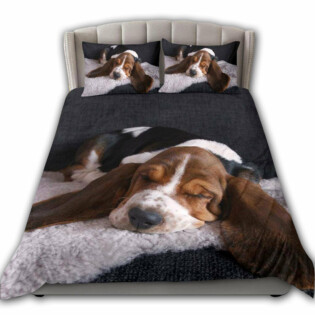 Basset Hound Dog Goodnight Basset Hound - Bedding Cover - Owl Ohh - Owl Ohh