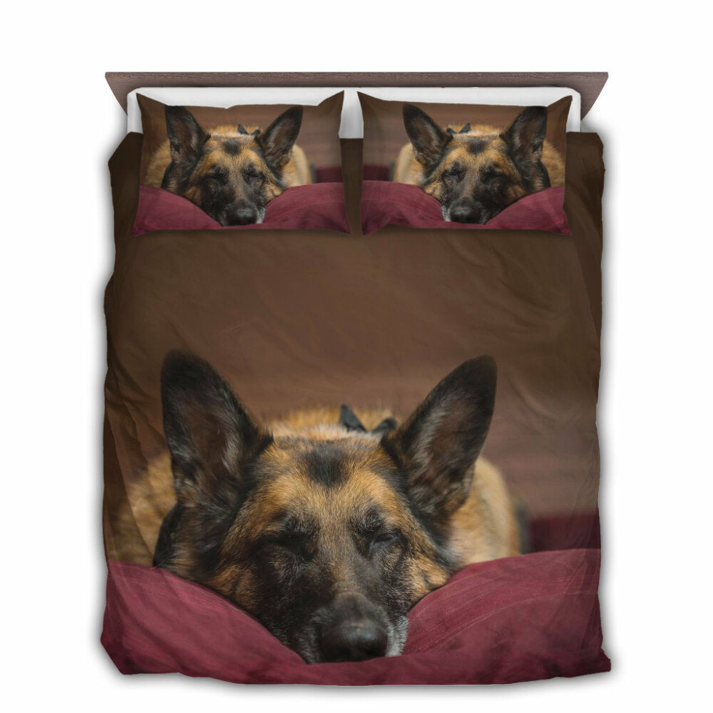 German Shepherd Dog Goodnight Sleeping - Bedding Cover - Owl Ohh - Owl Ohh