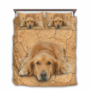 Golden Retriever Dog Goodnight - Bedding Cover - Owl Ohh - Owl Ohh