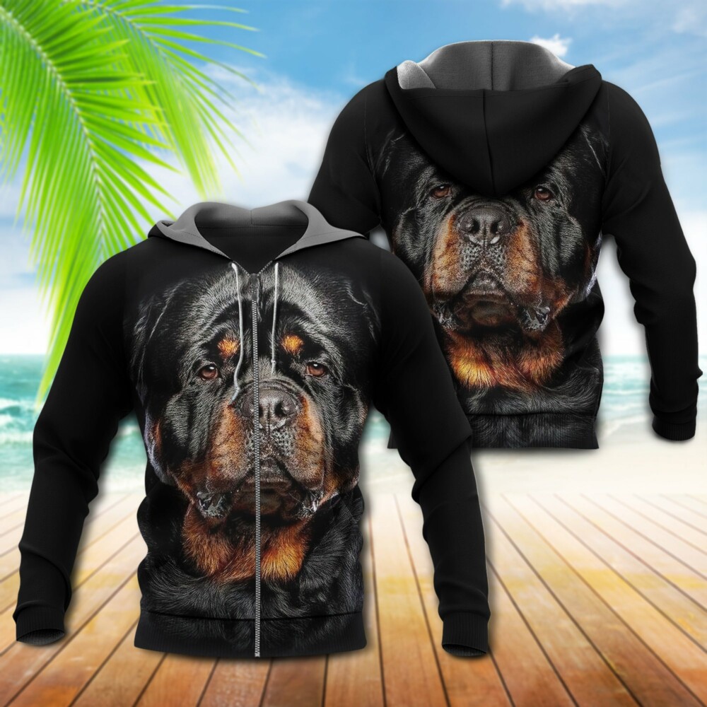 Dog Rottweiler Is My Friend - Hoodie - Owl Ohh - Owl Ohh