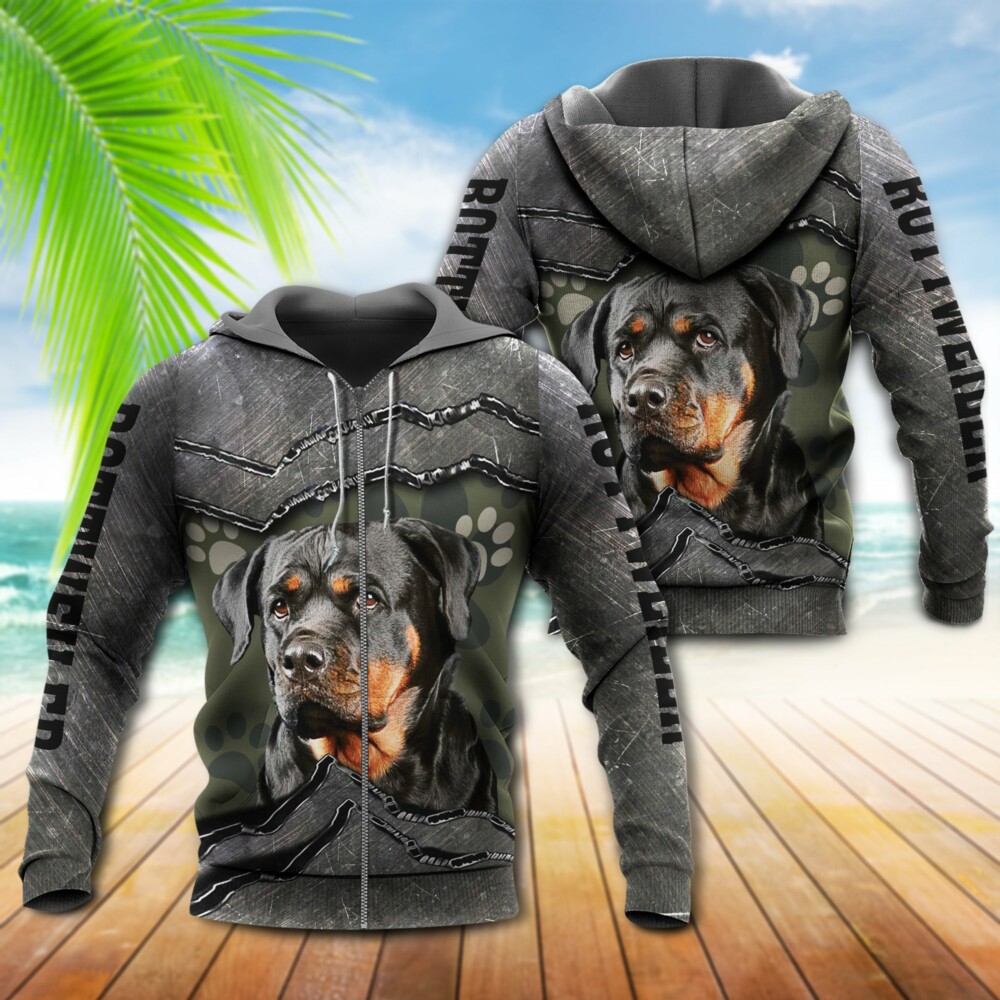 Dog Rottweiler My friend - Hoodie - Owl Ohh - Owl Ohh