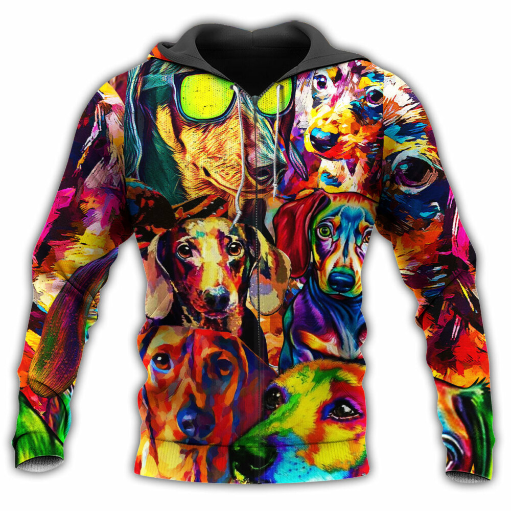 Dachshund Life Is Better With A Dachshund - Hoodie - Owl Ohh - Owl Ohh