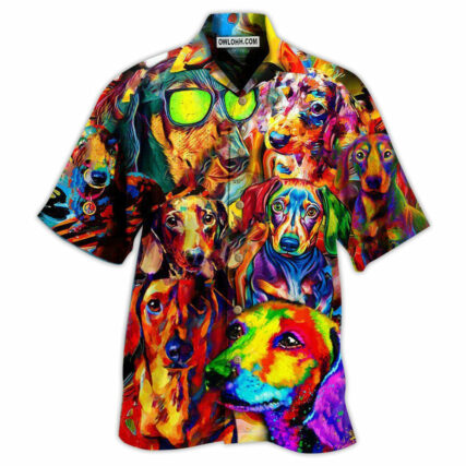 Dachshund Dogs Is Better With A Dachshund - Hawaiian Shirt - Owl Ohh - Owl Ohh