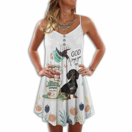 Dog Is My Love Dachshund - Summer Dress - Owl Ohh - Owl Ohh