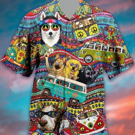 Dogs Love Cool Life Style - Hawaiian Shirt - Owl Ohh - Owl Ohh