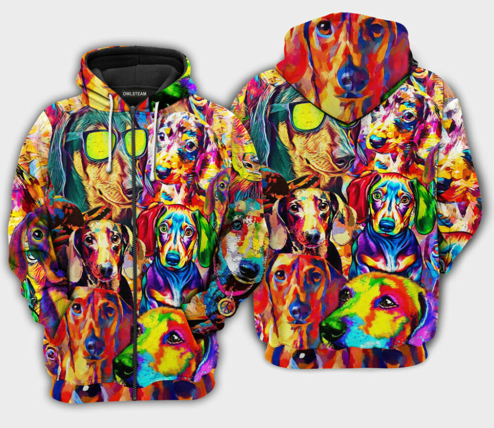 Dachshund Life Is Better With A Dachshund - Hoodie - Owl Ohh - Owl Ohh