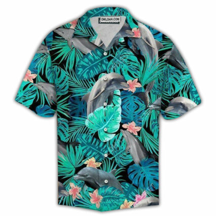 Dolphin Ocean Marine Biology Into The Sea - Hawaiian Shirt - Owl Ohh - Owl Ohh