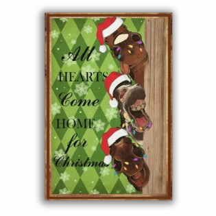Donkey All Heart Come Home For Christmas - Vertical Poster - Owl Ohh - Owl Ohh