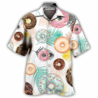 Donut Lover It's Time For Donut - Hawaiian Shirt - Owl Ohh for men and women, kids - Owl Ohh