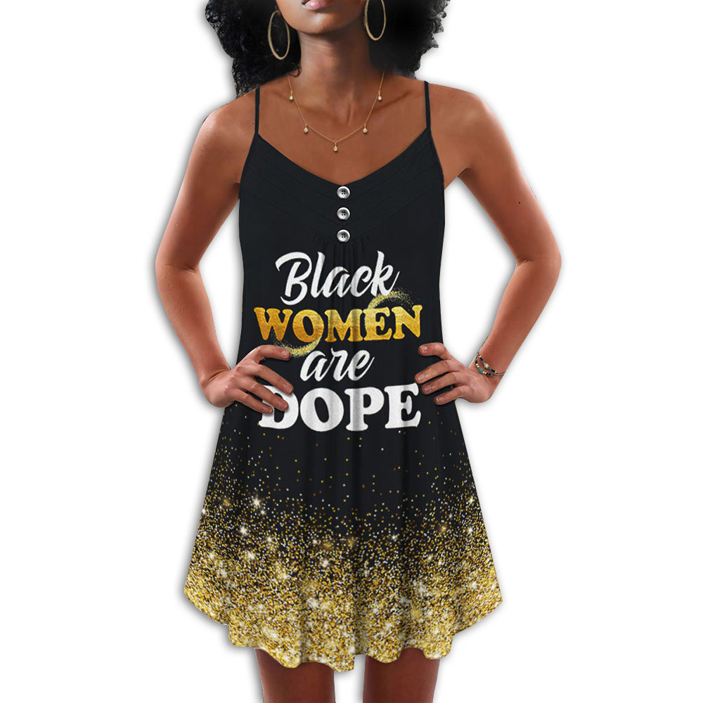 Black Women Are Dope - Summer Dress - Owl Ohh - Owl Ohh