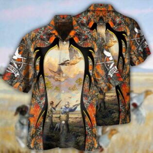Hunting Dove Hunting Orange Style - Hawaiian Shirt - Owl Ohh - Owl Ohh